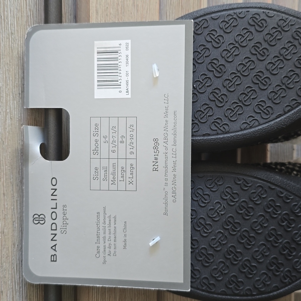 BANDOLINO  SLIPPERS - Picture 7 of 7